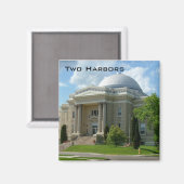 Courthouse Magneet (Voorkant / Achterkant)