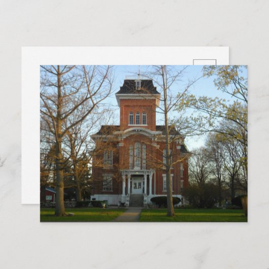 Courthouse museum briefkaart (Voorkant / Achterkant)