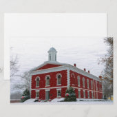 Courthouse Snow Briefpapier (Voorkant / Achterkant)