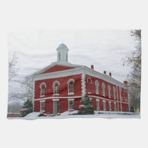 Courthouse Snow Theedoek