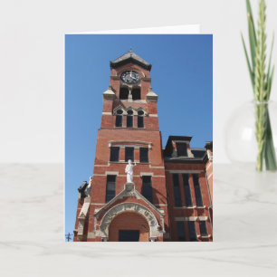 Courthouse Washington, Iowa Kaart