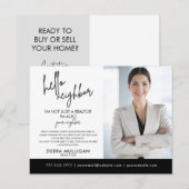 Courtier immobilier Carte postale moderne (Devant / Derrière)