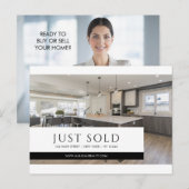 Courtier immobilier Carte postale moderne - VENDU (Devant / Derrière)