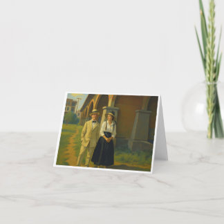  Courtin’ Couple Bedankkaart