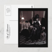 Courtisane - Ansichtkaart Briefkaart (Voorkant / Achterkant)
