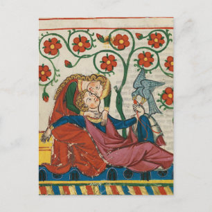 Courtly Love Briefkaart