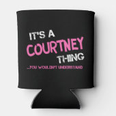 Courtney ding dat je niet zou begrijpen blikjeskoeler (Achterkant)