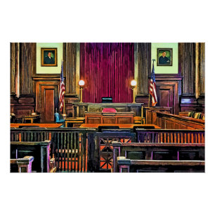 Courtroom Perfect Poster