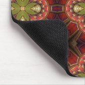 Courtyard Colorful Geometric Patroon Muismat (Hoek)