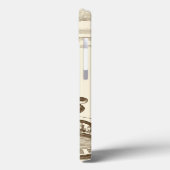 Courtyard-fontein met sierCherub Case-Mate iPhone Case (Achterkant / Links)