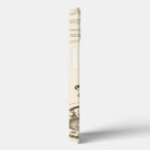 Courtyard-fontein met sierCherub Case-Mate iPhone Case (Achterkant / Rechts)