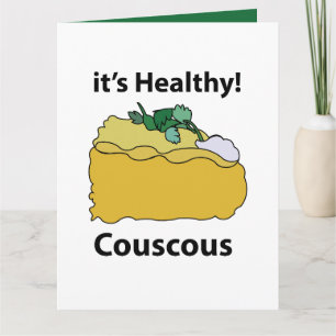 Couscous Graan Gezond Voedsel Kaart