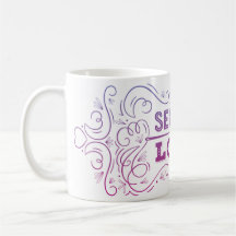Cousez dans la tasse d'amour