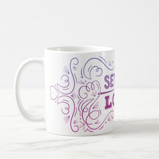 Cousez dans la tasse d'amour (Gauche)