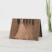 COUSIN Bridesmaid Invitation ANTIQUE CUIVRE Gowns (Dos)