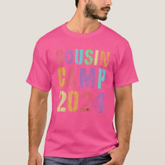 COUSIN CAMP 2024 Oma Opa Zomer Slaapkamp T-shirt