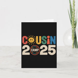 Cousin Camp 2025 Camping Kampvuur Zomervakantie Kaart