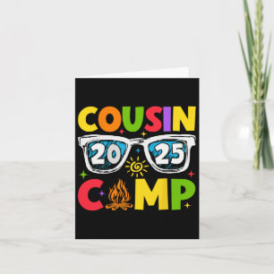 Cousin Camp 2025 Familie Vakantie Zomer Camping Kaart