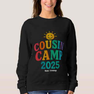 Cousin Camp 2025 Zomervakantie Fun Camping Trui