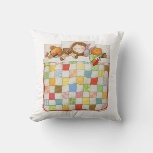 COUSIN CHALEUREUX Coussin carré pour jeter (Recto)