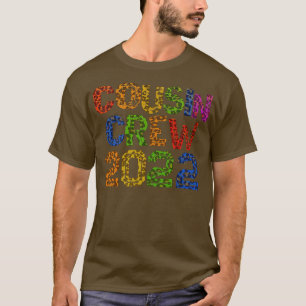 COUSIN CREW 2022 Grandma Grandpa Leopard Print Vac T-shirt