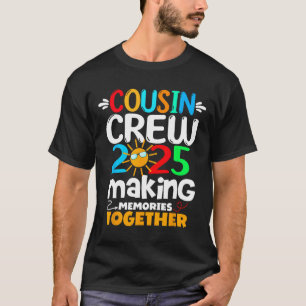 Cousin Crew 2025 Familie Grappige Reis Het Maken v T-shirt