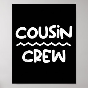 Cousin Crew 2025 Familiereünie Making Memories Wo Poster
