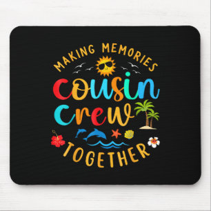Cousin Crew 2025 Zomervakantie Strand Familiereis Muismat