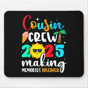 Cousin Crew 2025 Zomervakantie Strand Familiereis Muismat