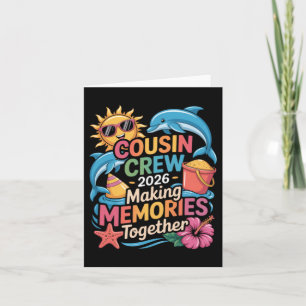 Cousin Crew 2026 Herinneringen Maken Zomer Familie Kaart