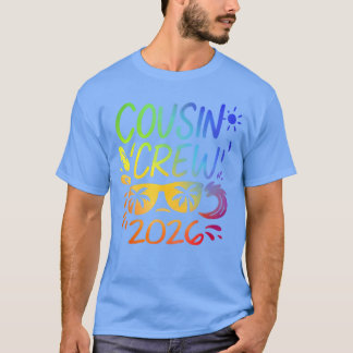 Cousin Crew 2026 Making Memories Family Matching V T-shirt