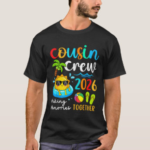 Cousin Crew 2026 Samen Herinneringen Maken Zomer T-shirt