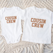 Cousin Crew | Body bébé en rust
