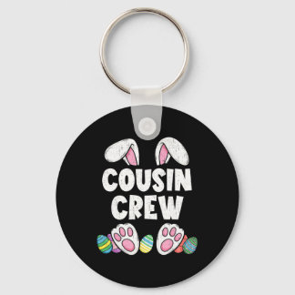 Cousin Crew Easter Bunny Family Matching Funny Hap Sleutelhanger