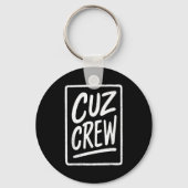 Cousin Crew Family Matching Funny Cousin Squad Tee Sleutelhanger (Voorkant)