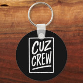 Cousin Crew Family Matching Funny Cousin Squad Tee Sleutelhanger (Voorkant)