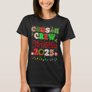 Cousin Crew Kerst 2025 Pjs Pyjama's Xmas Familie T-shirt