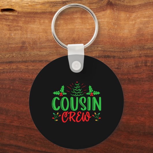 Cousin Crew T Shirt Sleutelhanger (Voorkant)