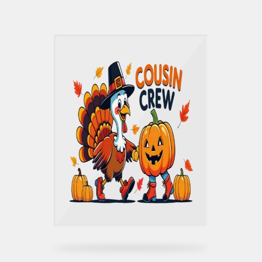 Cousin Crew Thanksgiving Citrouille (Recto)