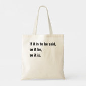 Cousin Greg Succession Tote Bag (Achterkant)