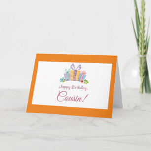 **COUSIN** JE BENT ELKE DAG VERJAARDAG LIEFDE KAART