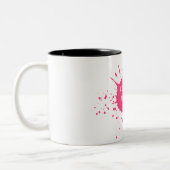 Cousin Squad Café Mug Pink Splatter (Gauche)