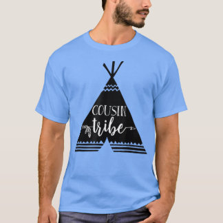 Cousin Tribe Funny Family Group Matching Thanksgiv T-shirt