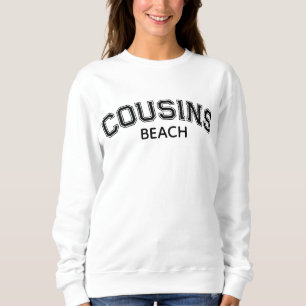 Cousins Beach, Cousins grappig, Oversized Sweatshi Trui