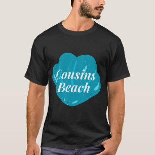 Cousins Beach Teal Shell T-shirt