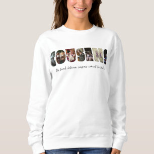 Cousins Foto Collage Sweatshirt