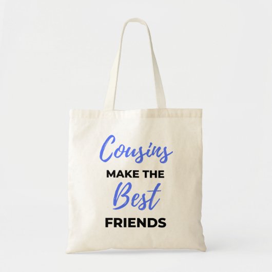 Cousins maken de beste vrienden 2 tote bag (Voorkant)