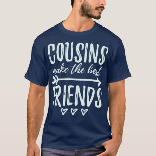 Cousins maken de beste vrienden familie Gift Kinde T-shirt