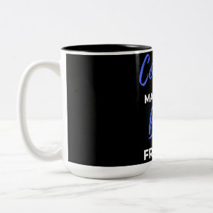 Cousins maken de beste vrienden tweekleurige koffiemok