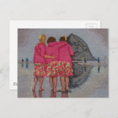 Cousins Needlepoint Briefkaart (Voorkant / Achterkant)